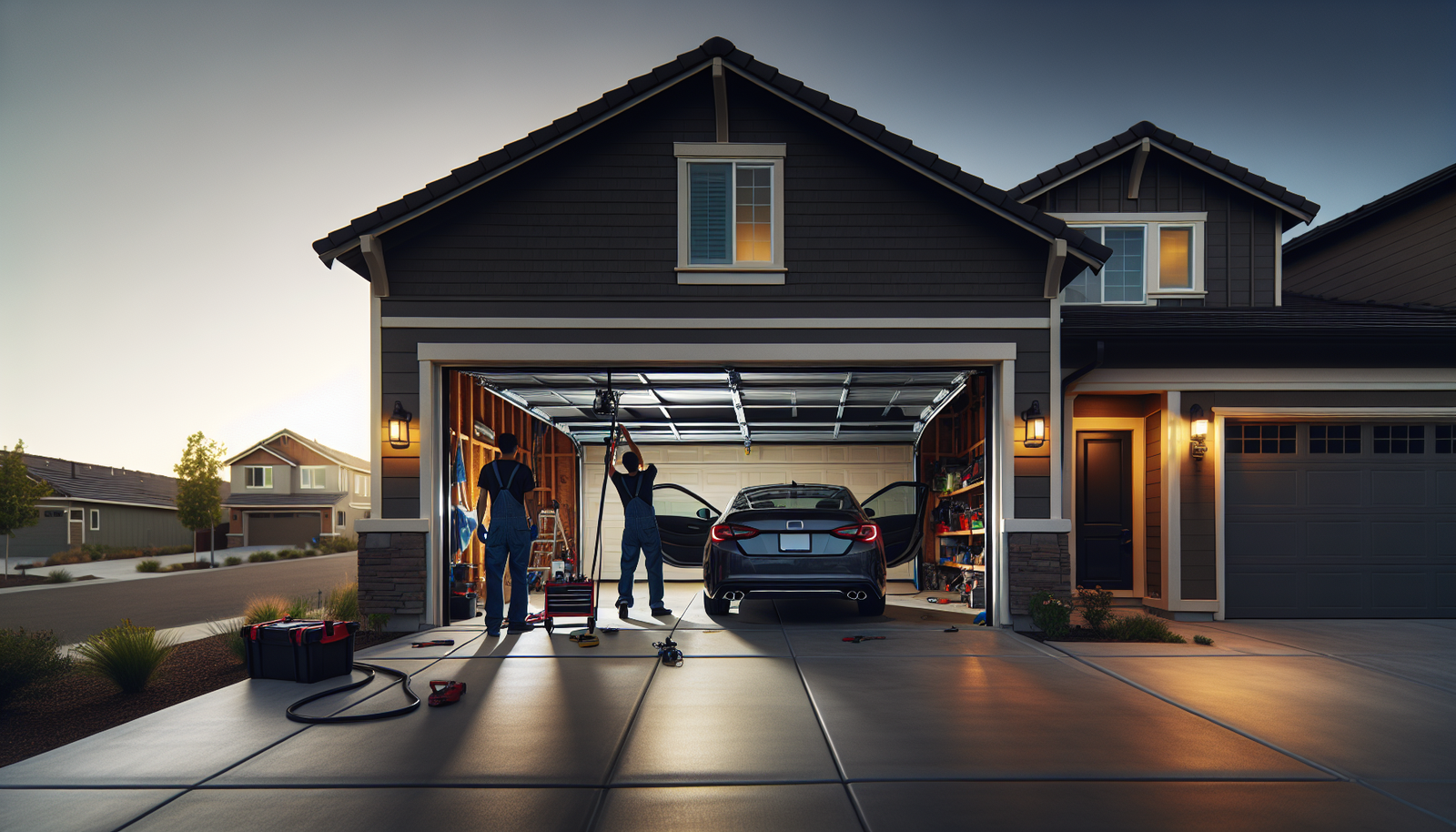 Emergency Garage Door Repairs in Sanford ME: What to Do
