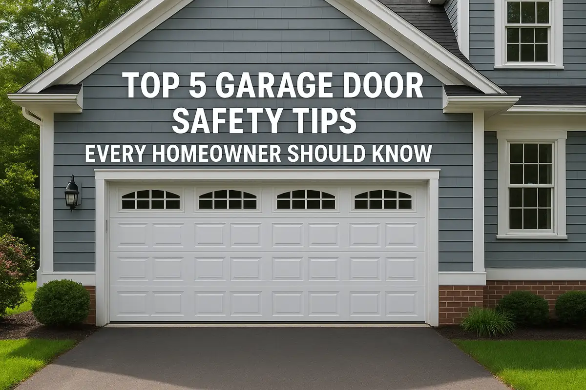 Top 5 Garage Door Safety Tips Every Homeowner Should Know in Sanford, ME