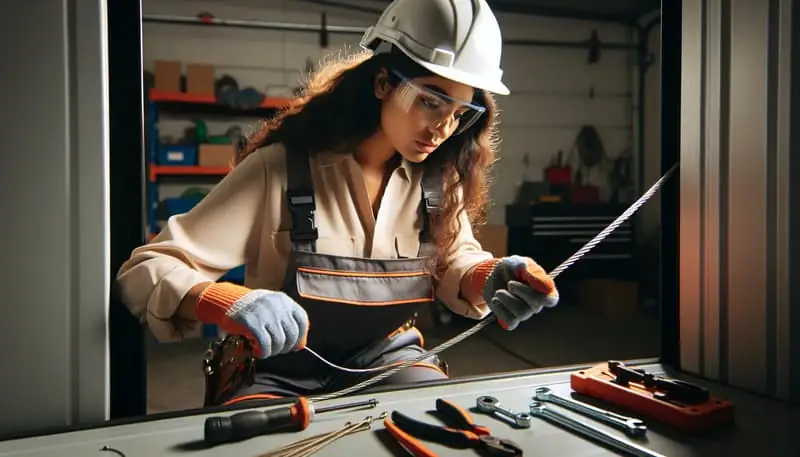Garage Door Cable Repair in Stratham