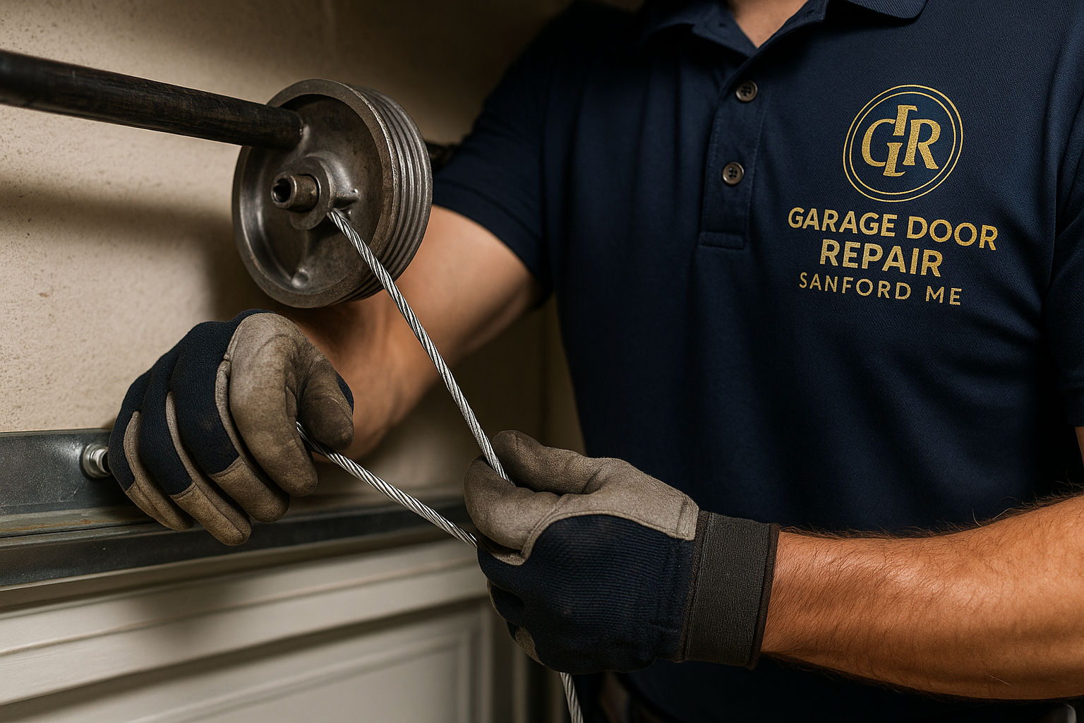 Garage Door Cable Repair in Sanford