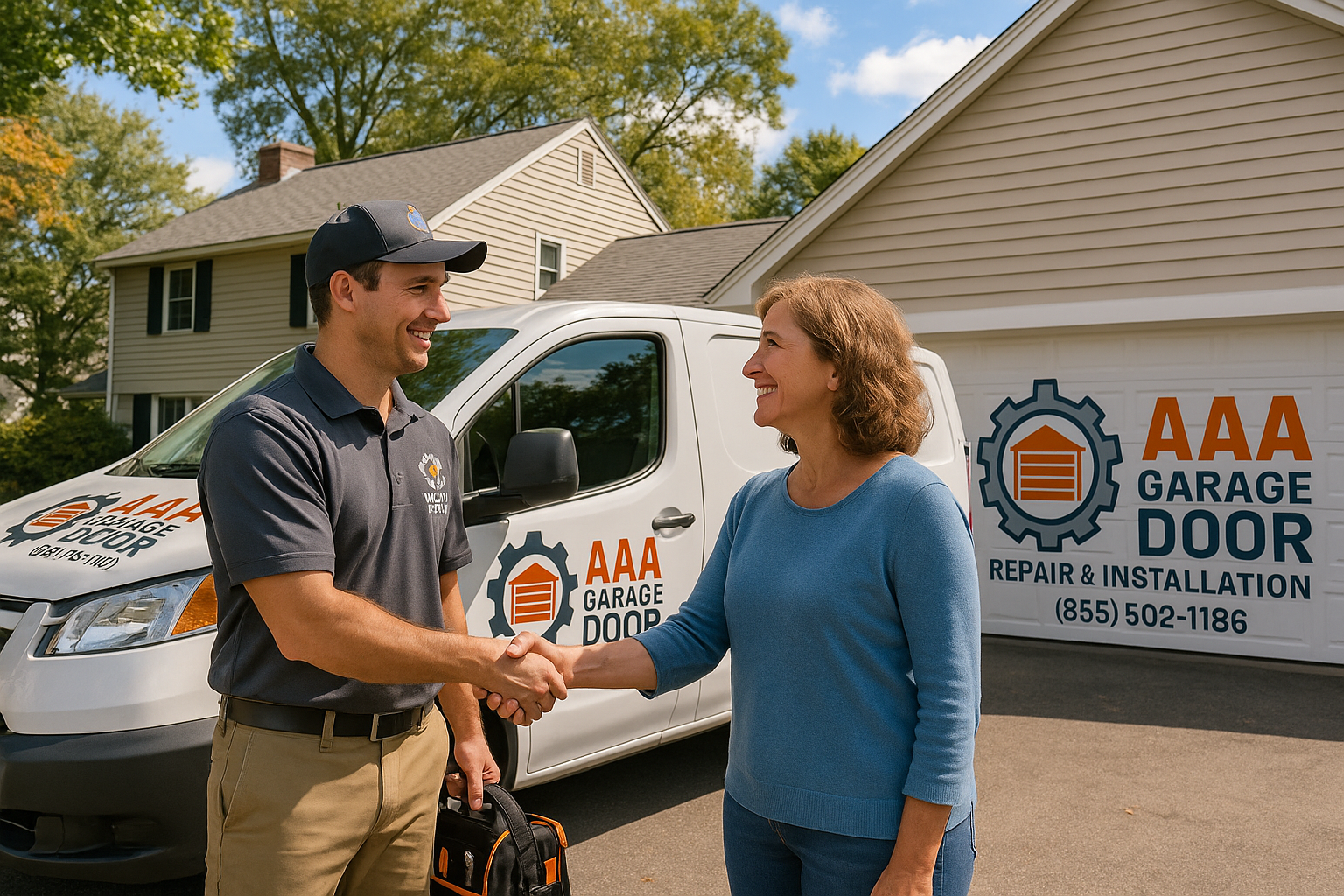 Garage door services in Wolfeboro, ME