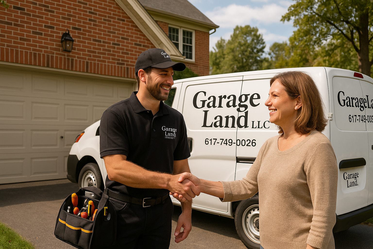 Garage door services in Parsonsfield, ME