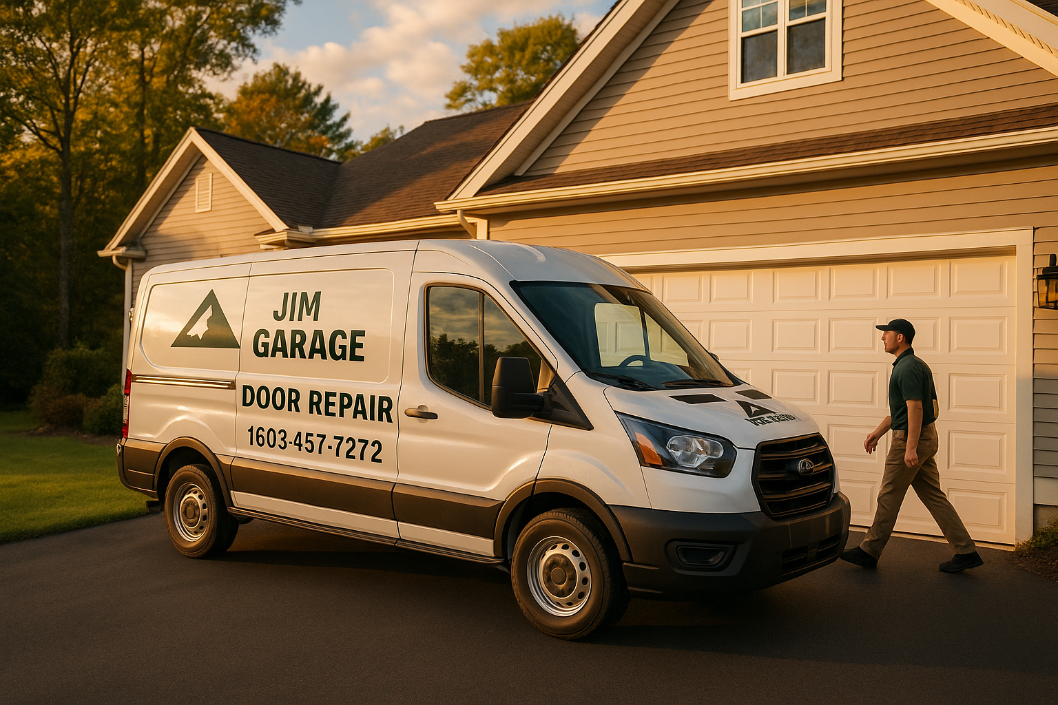 Garage door services in New Durham, ME