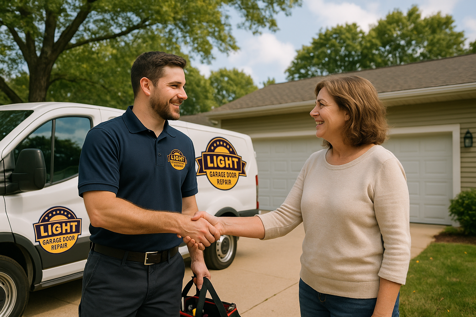Garage door services in Cornish, ME