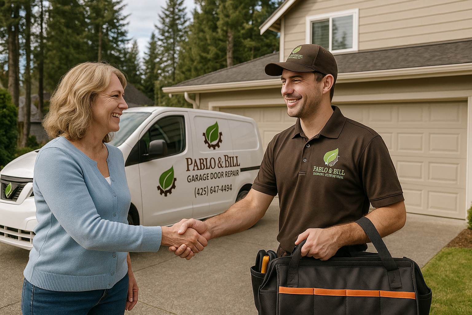 Garage door services in Rye, ME