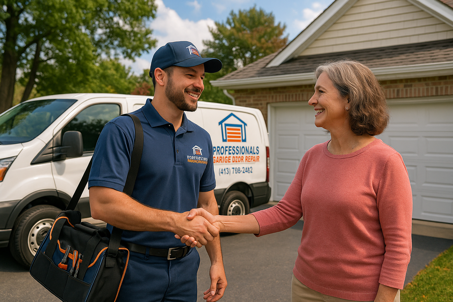 Garage door services in Rollinsford, ME