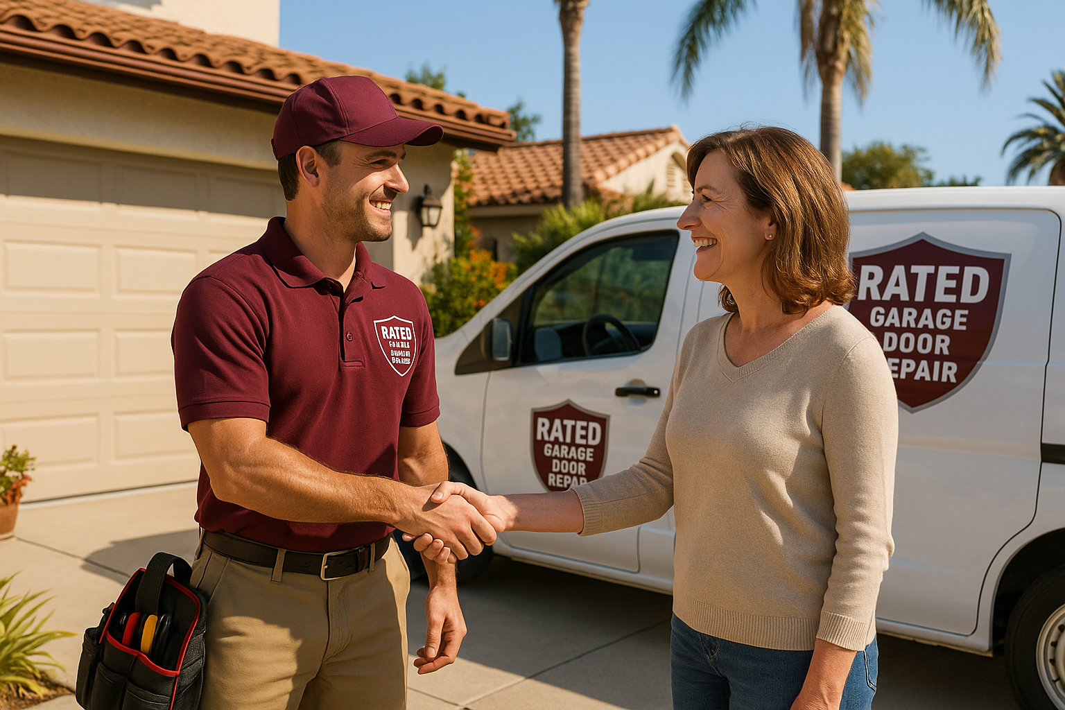 Garage door services in Newfields, ME