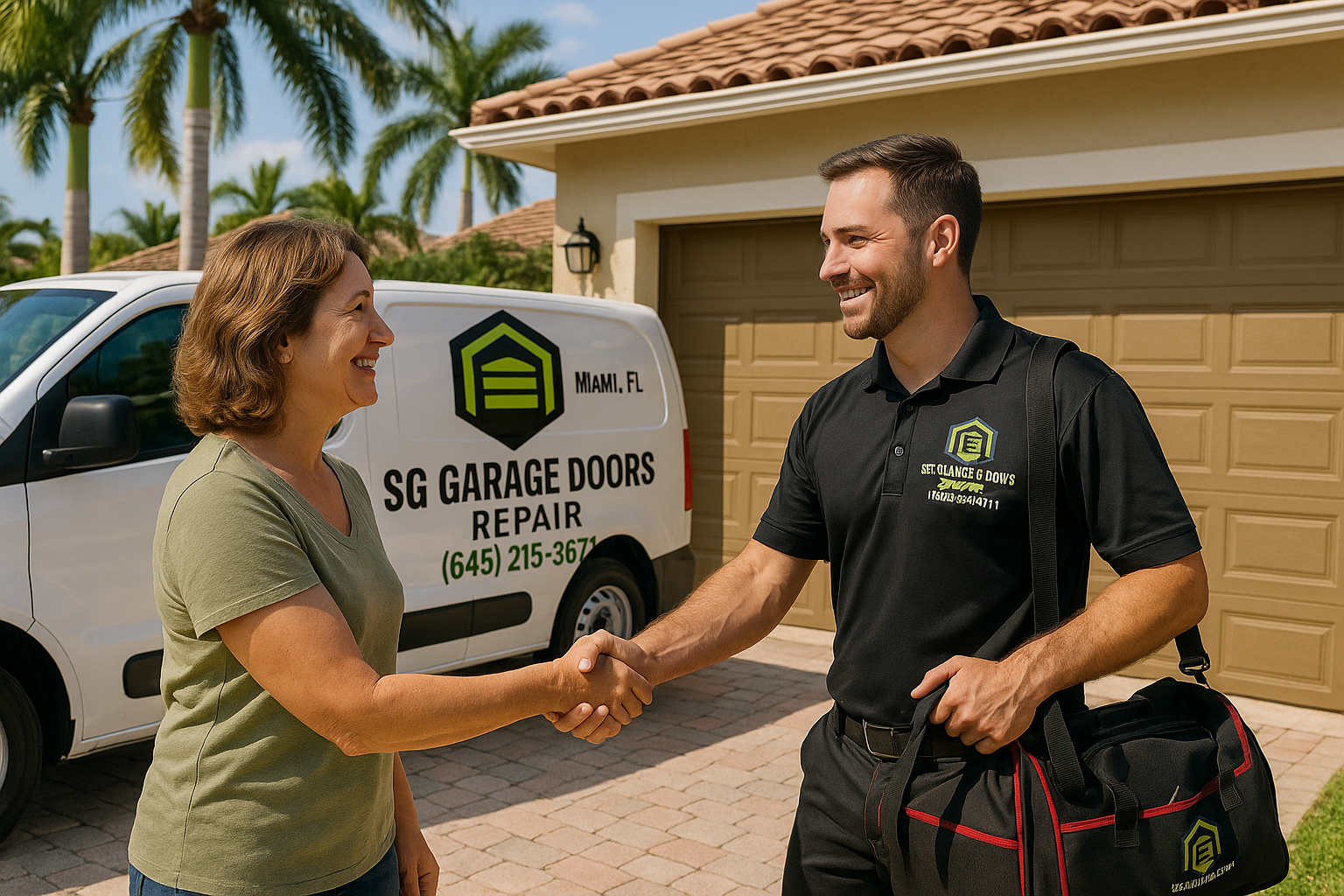 Garage door services in Lyman, ME