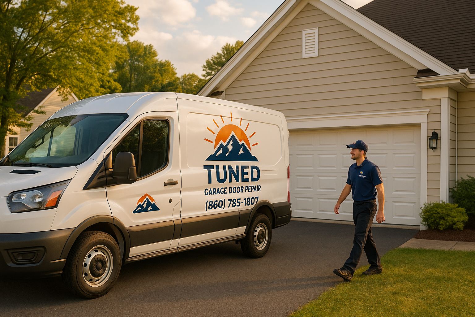 Garage door services in Strafford, ME