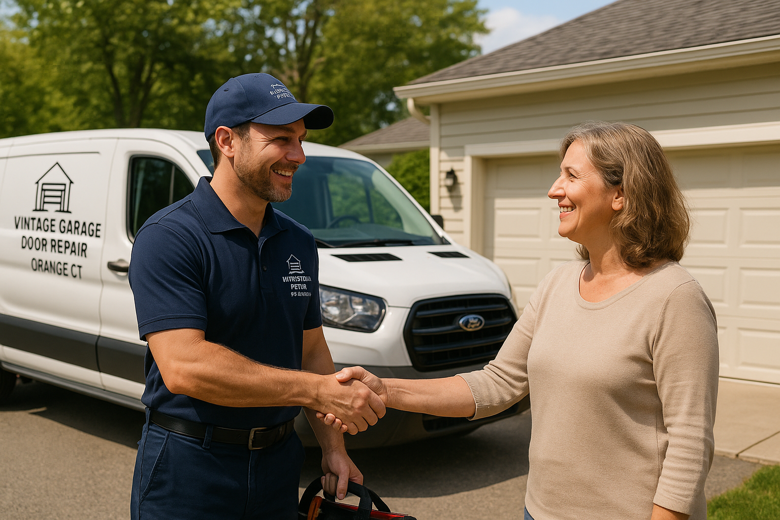 Garage door services in Wells, ME