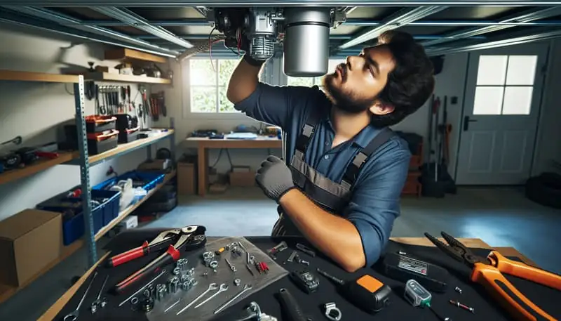 Garage Door Opener Repair — Wells