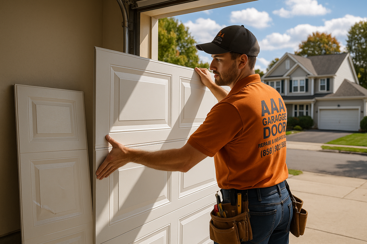 Garage Door Panel Replacement service in Kittery