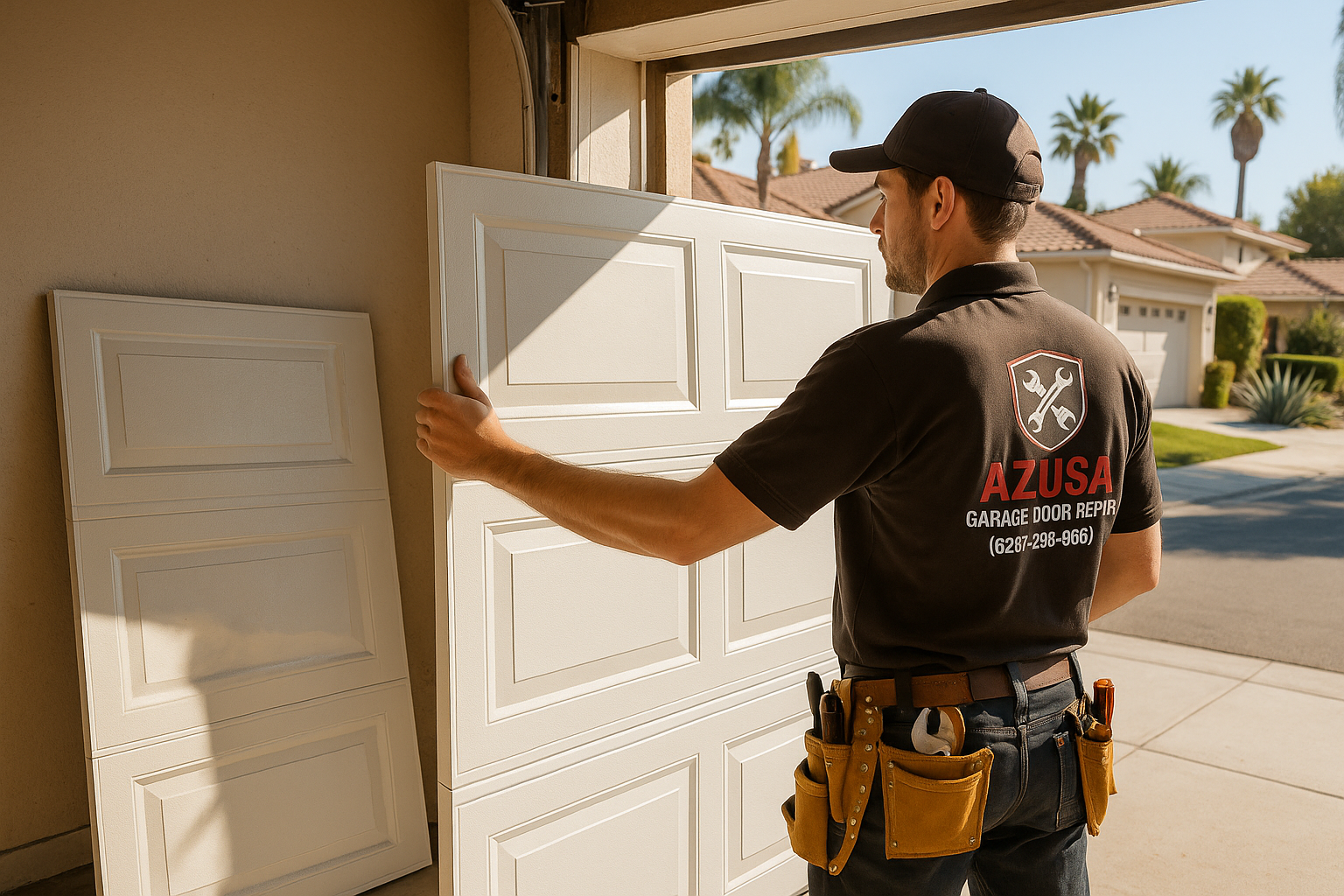 Garage Door Panel Replacement service in Cornish