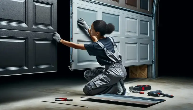 Garage Door Panel Replacement — Barnstead