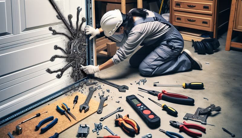 Garage Door Panel Replacement service in Alfred