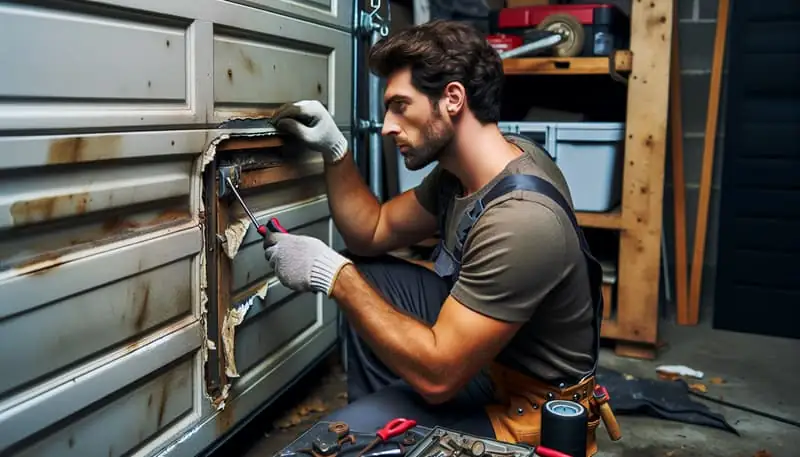 Garage Door Panel Replacement in Eliot