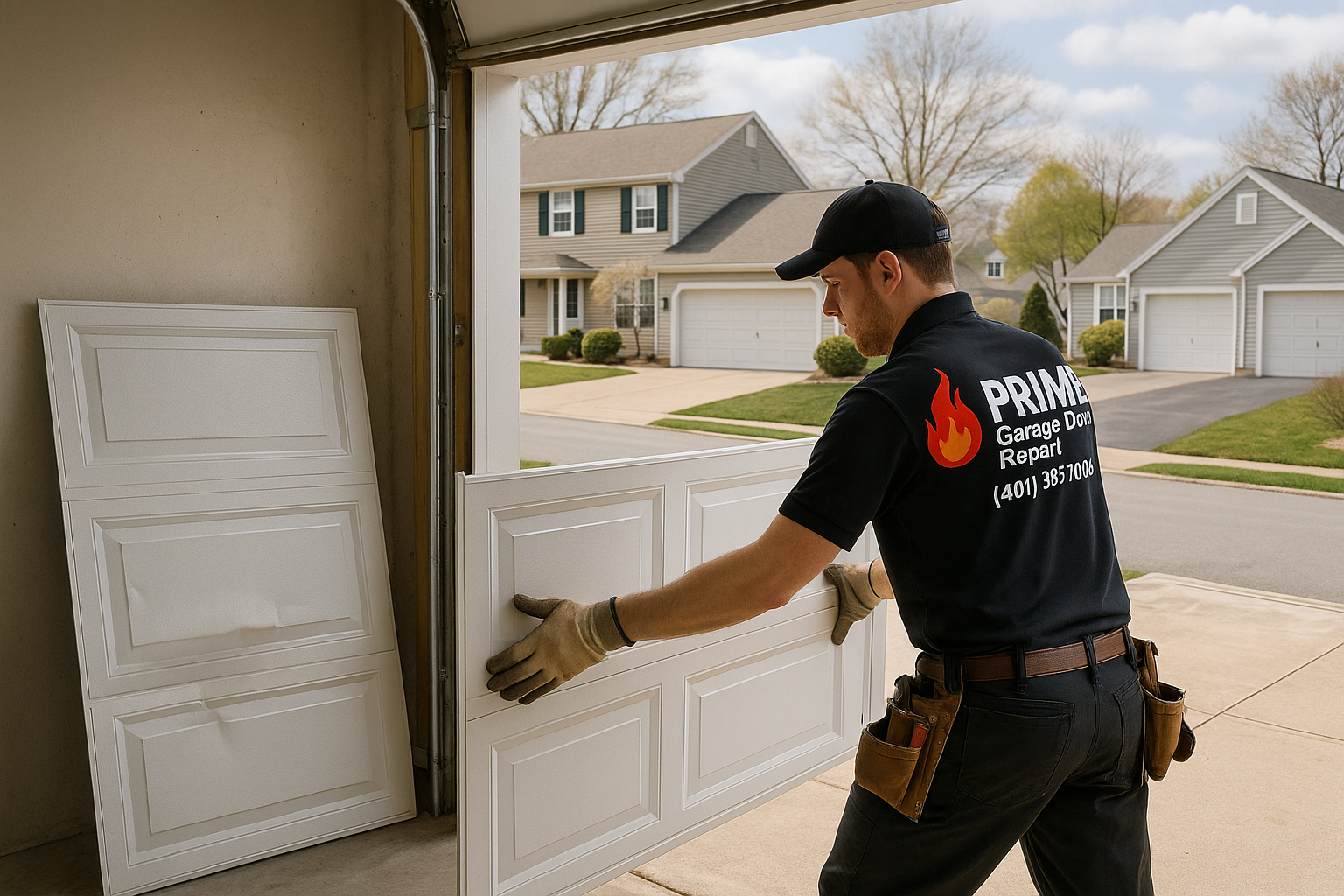 Garage Door Panel Replacement service in Lebanon
