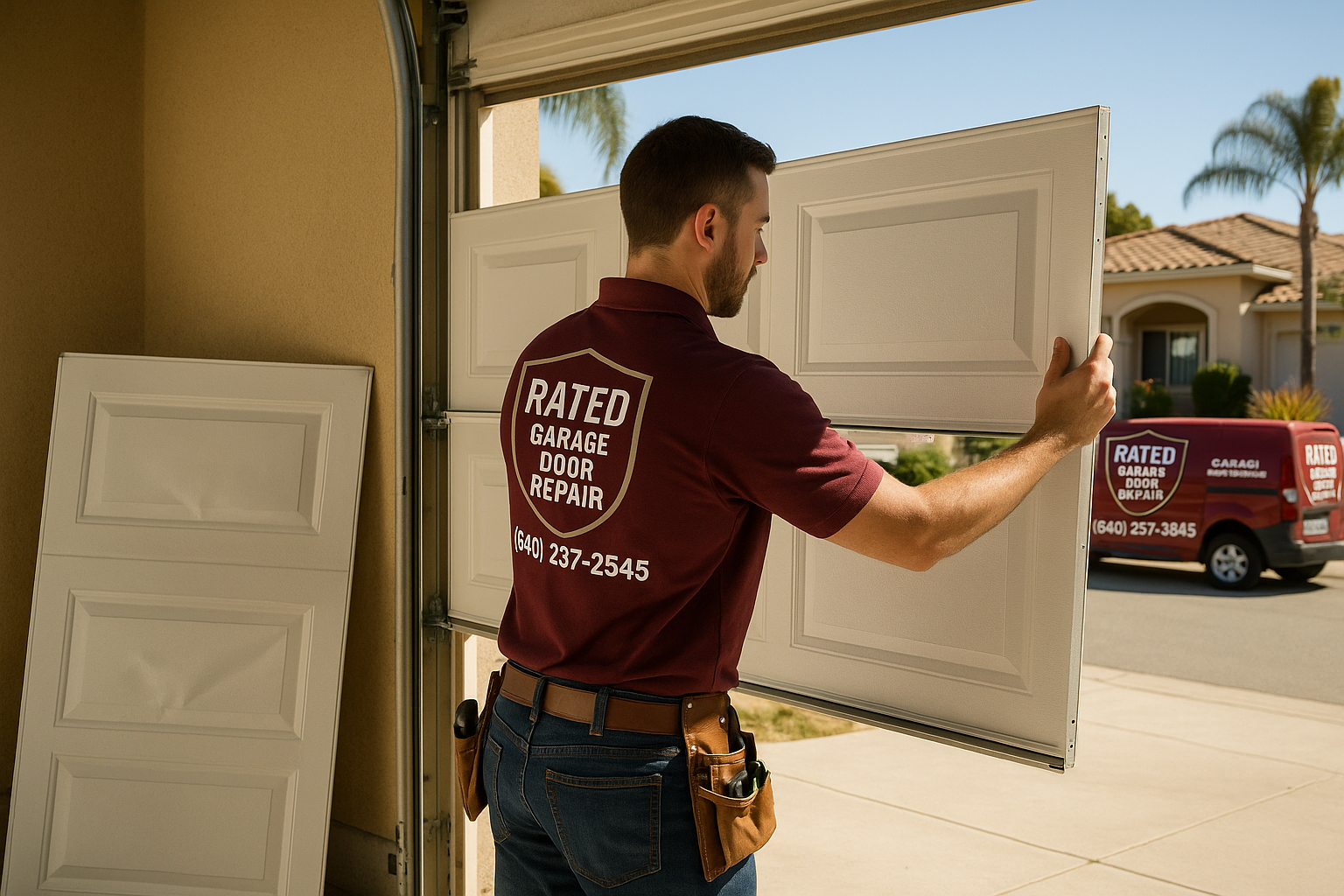 Garage Door Panel Replacement service in Berwick