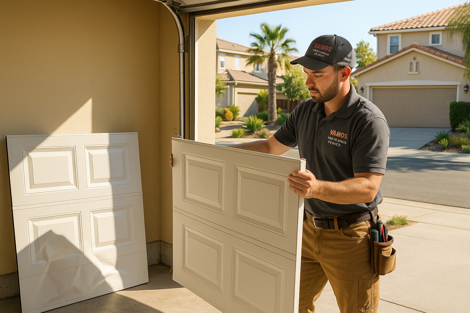 Garage Door Panel Replacement service in Westbrook