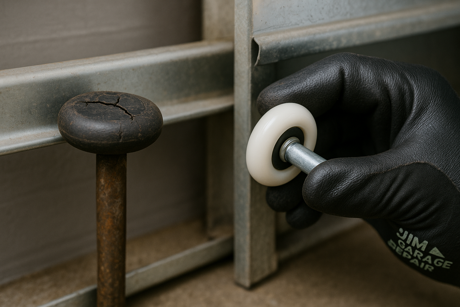 Garage Door Roller Replacement service in Dover