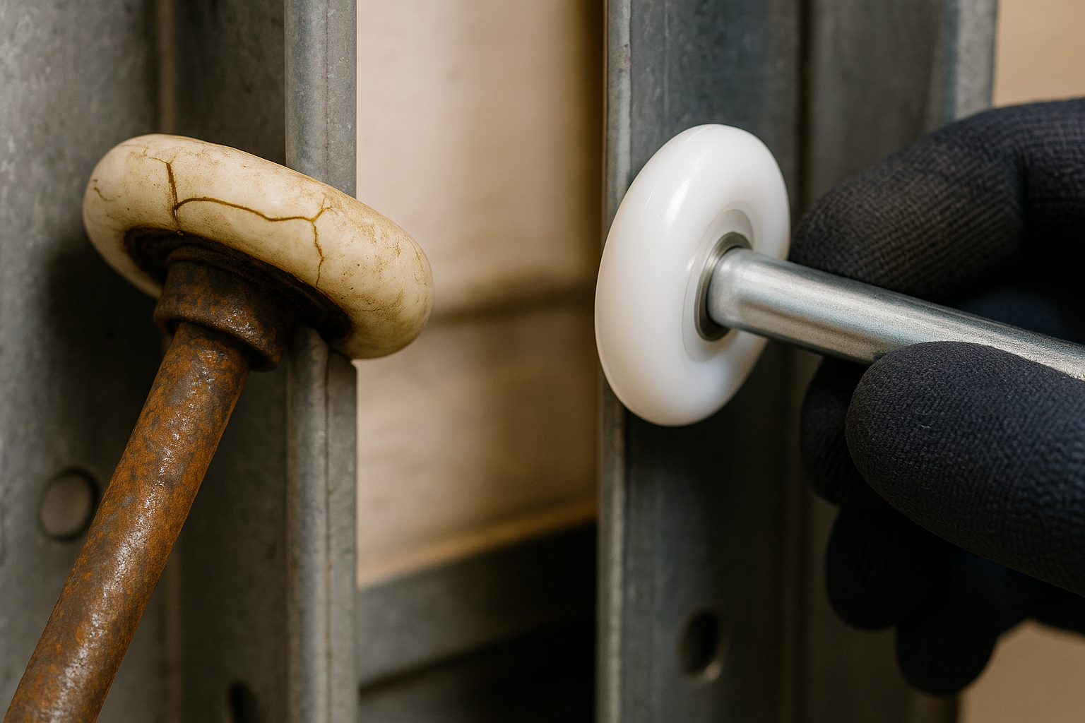 Garage Door Roller Replacement service in Shapleigh