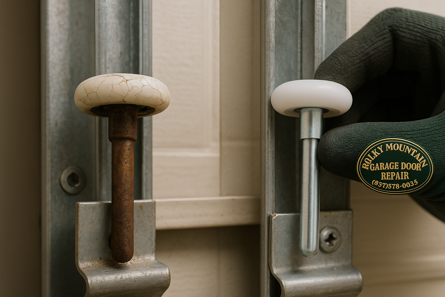 Garage Door Roller Replacement service in Westbrook