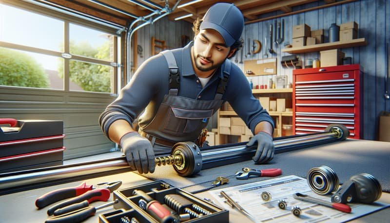 Garage Door Roller Replacement service in Baldwin