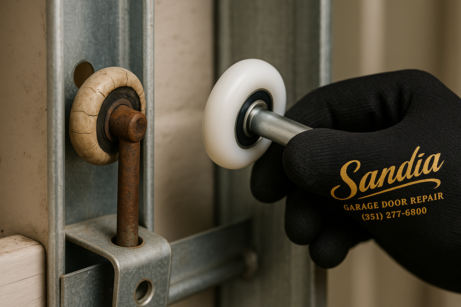 Garage Door Roller Replacement service in Effingham