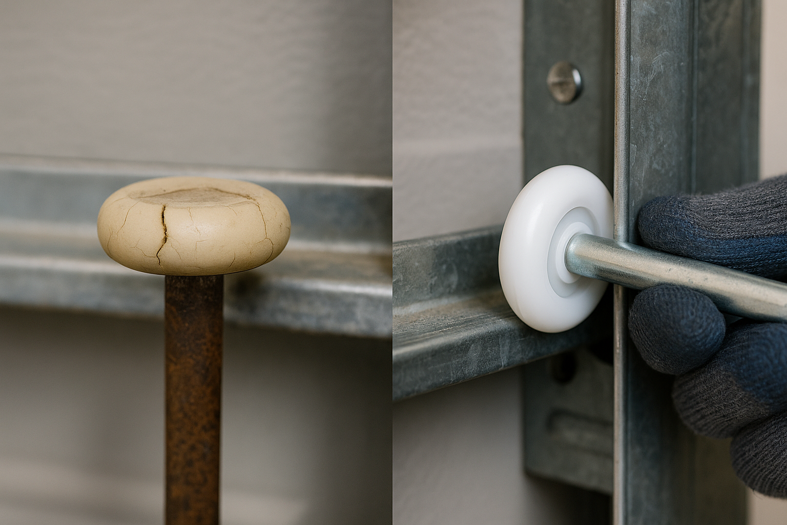 Garage Door Roller Replacement service in Alton
