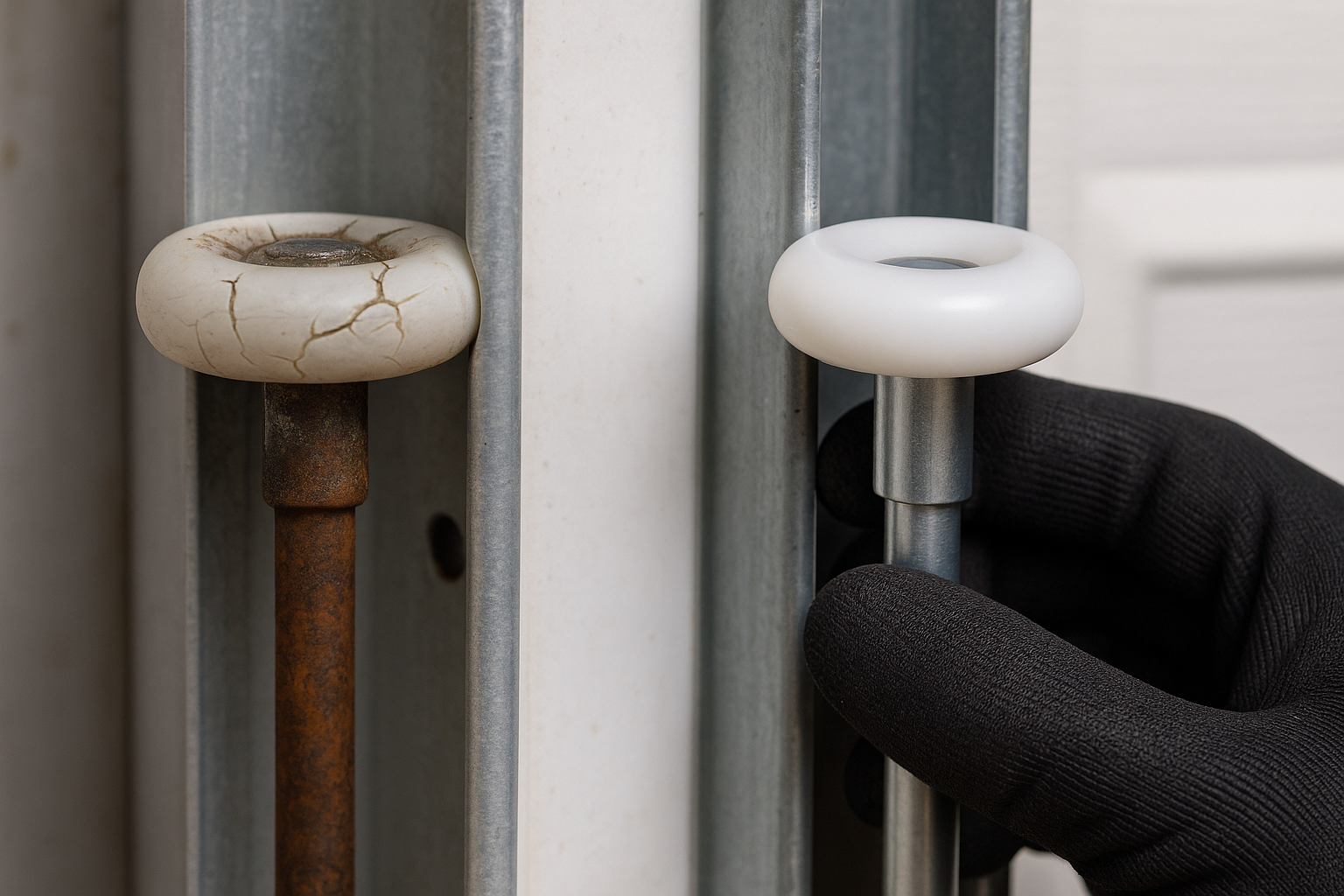 Garage Door Roller Replacement service in Limington
