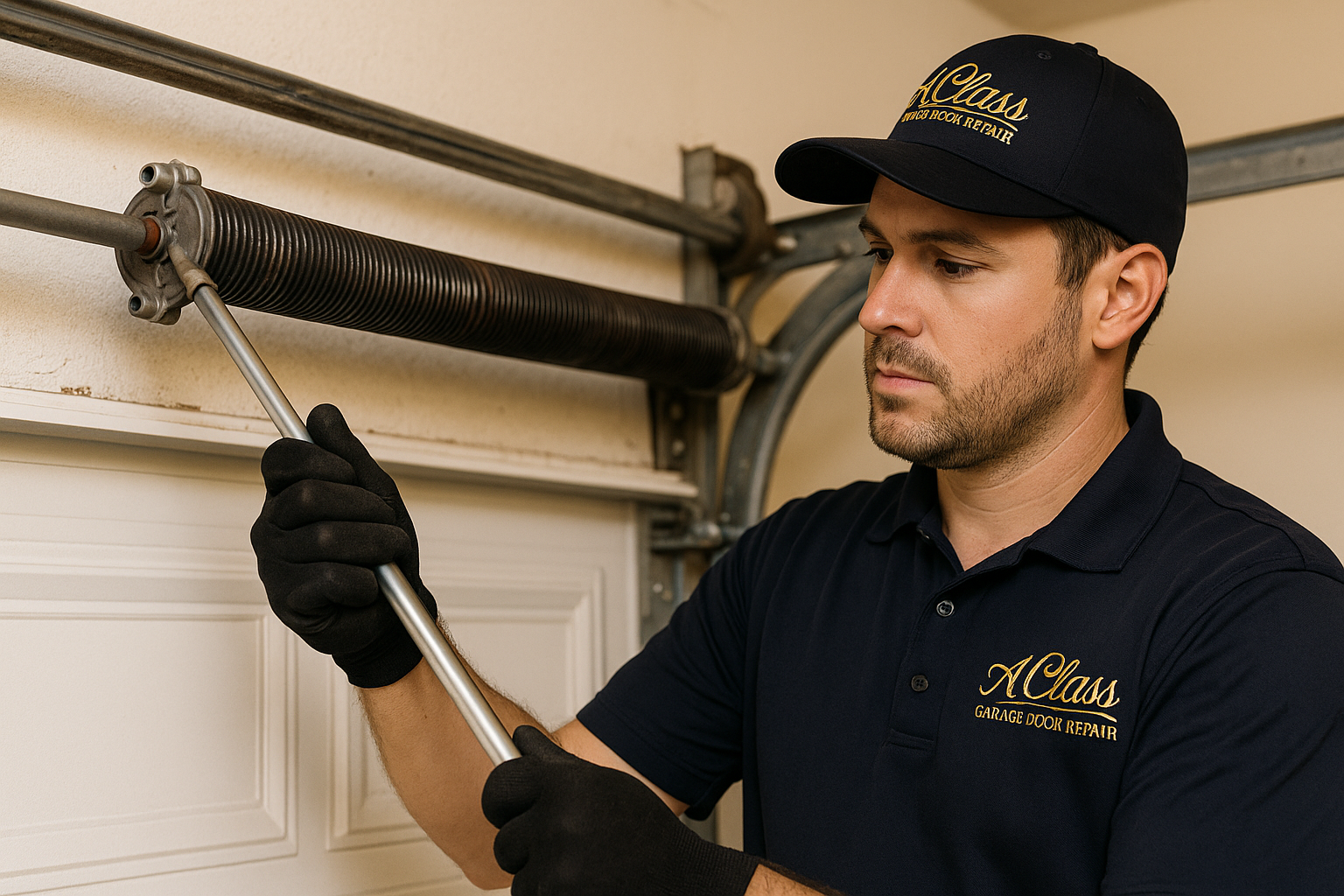 Garage Door Spring Repair service in Gorham