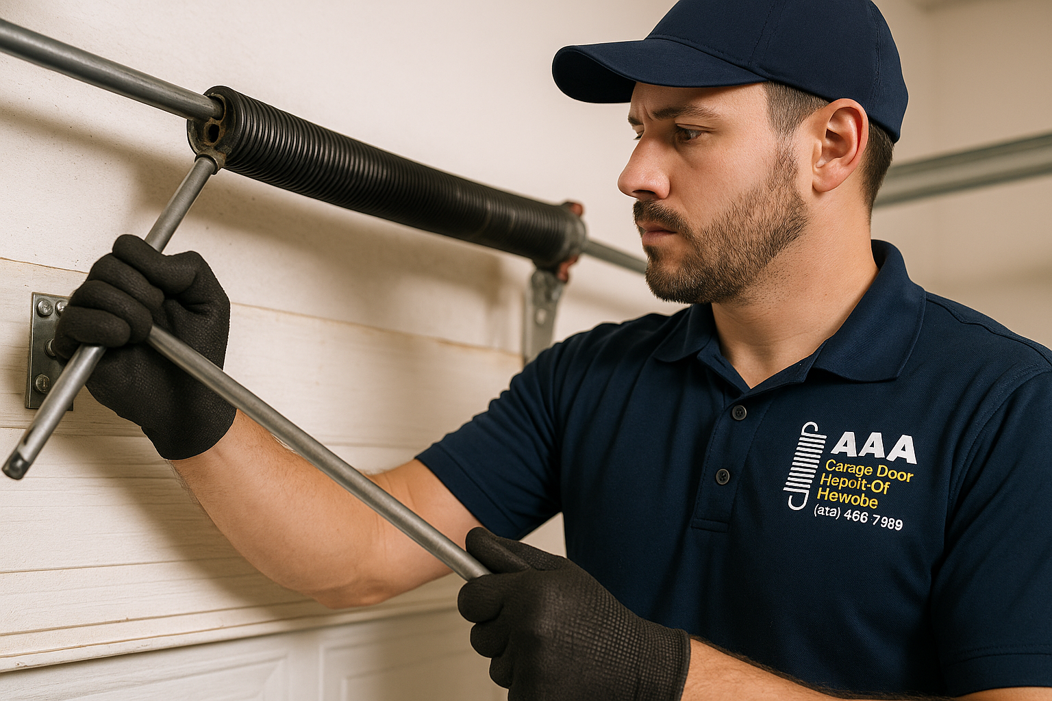 Garage Door Spring Repair service in Waterboro