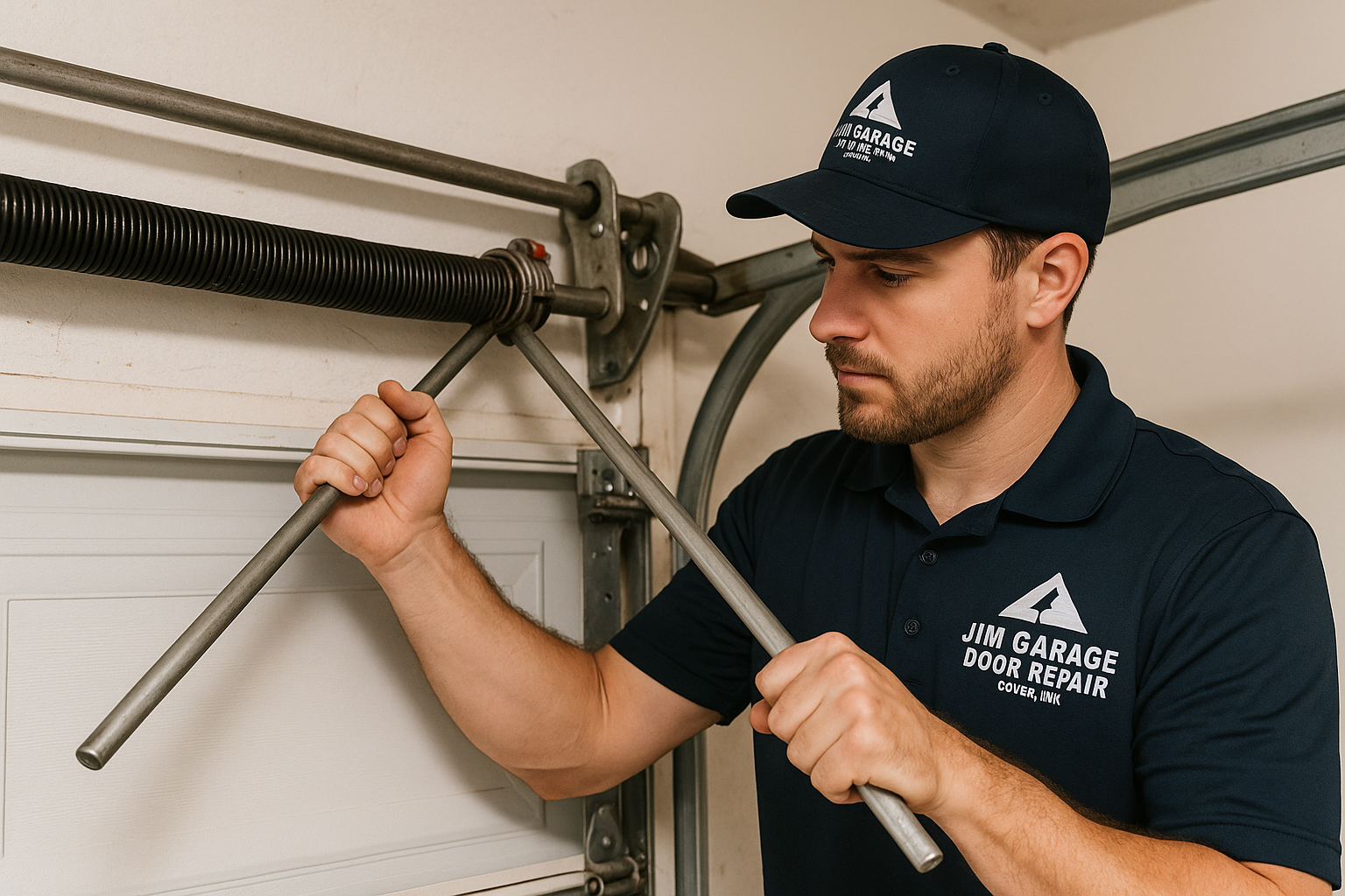 Garage Door Spring Repair service in Newfield