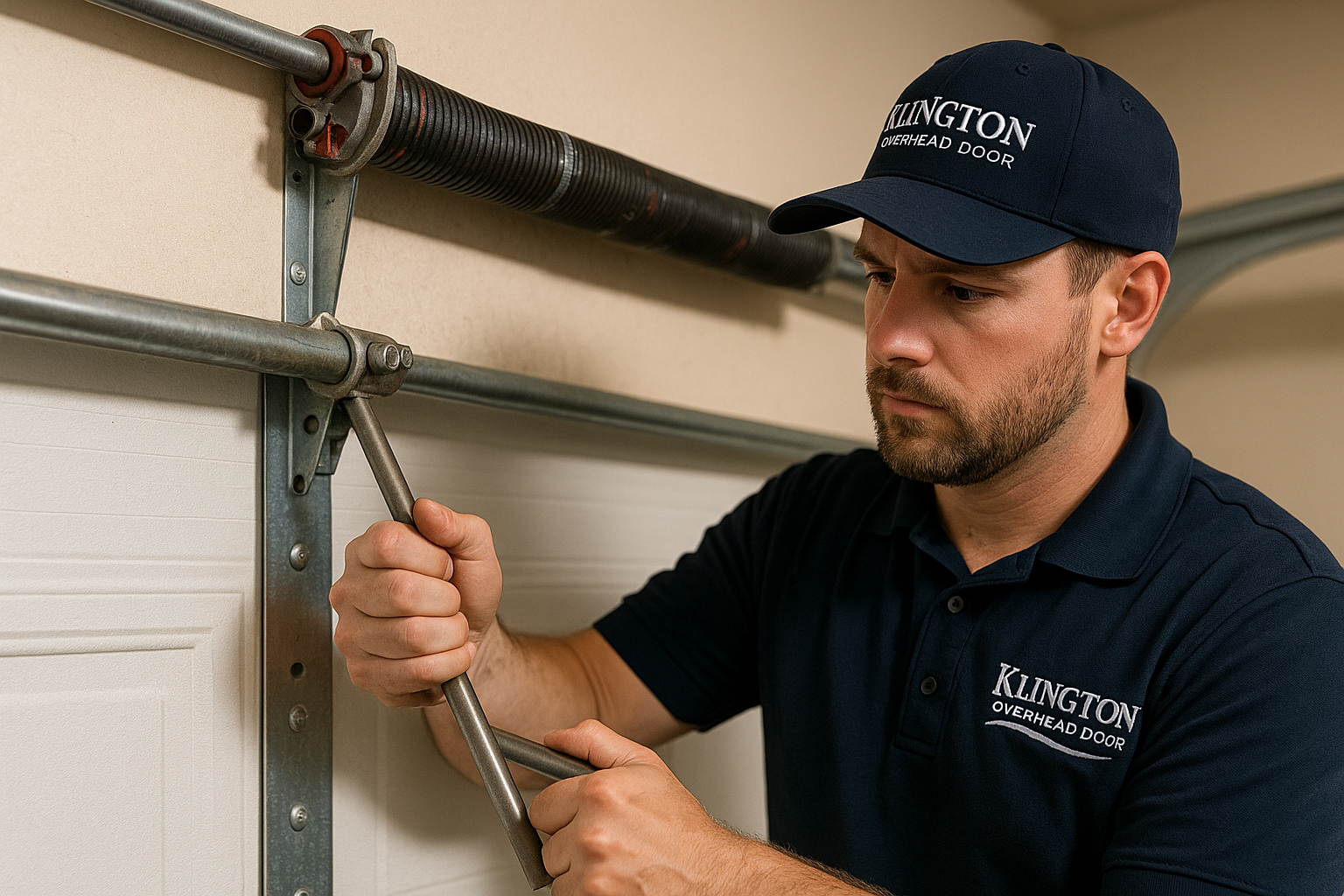 Garage Door Spring Repair service in Alton