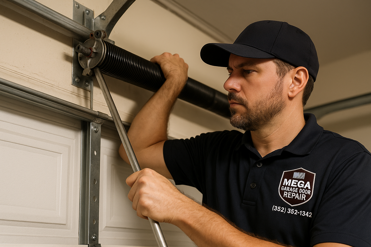 Garage Door Spring Repair service in Barrington