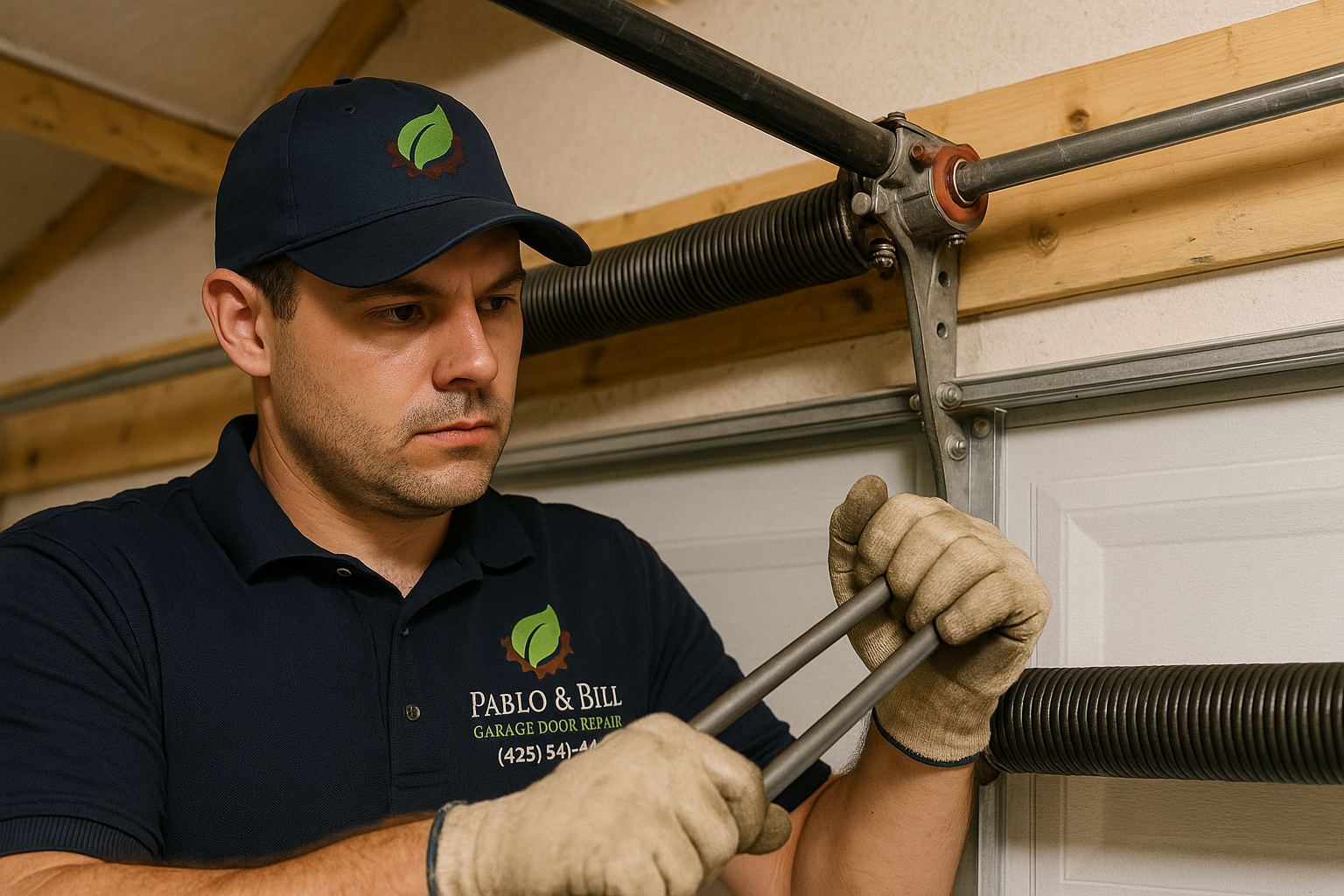 Garage Door Spring Repair service in Acton