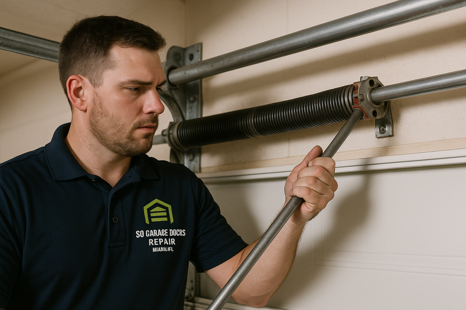 Garage Door Spring Repair service in Standish