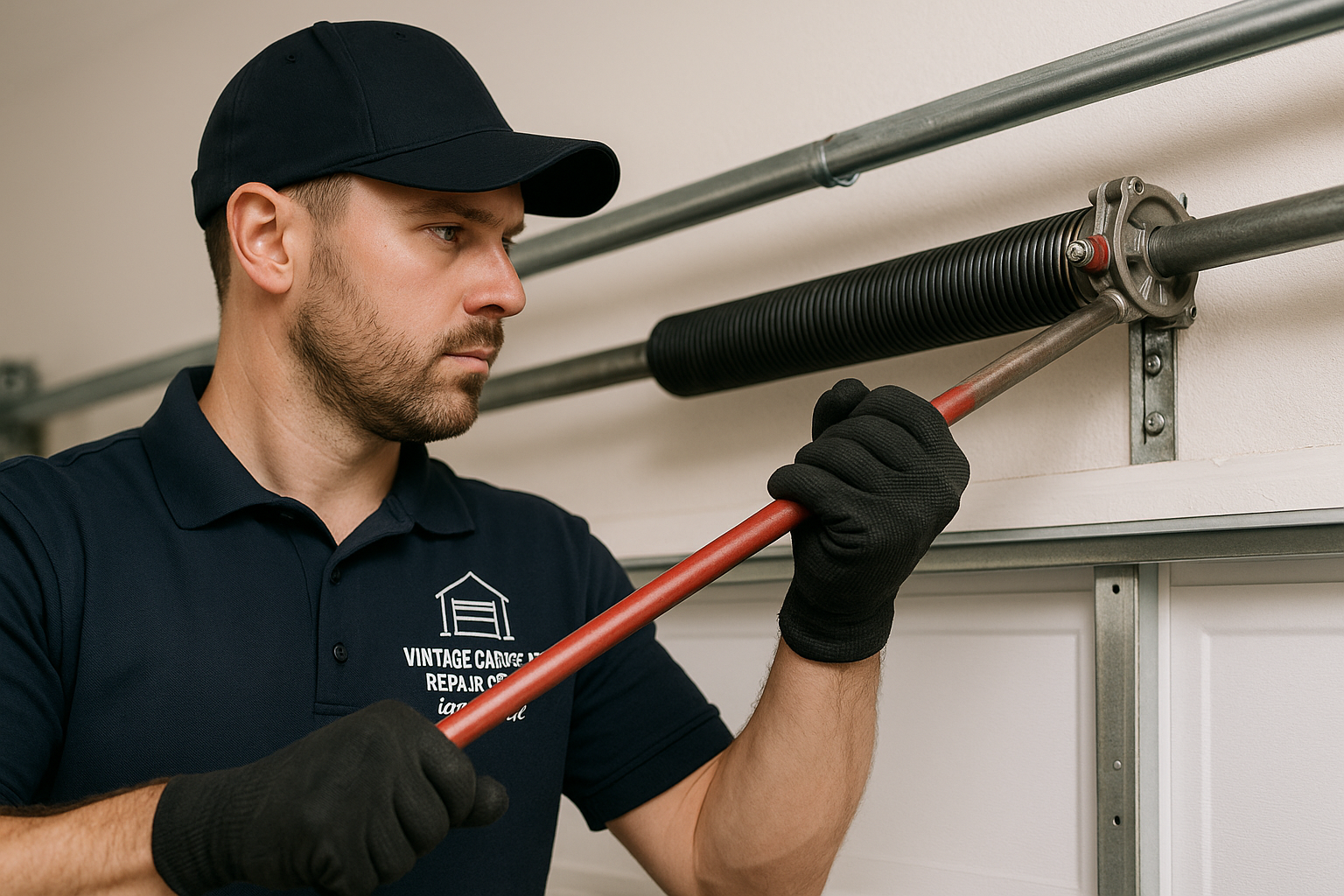 Garage Door Spring Repair service in Rochester