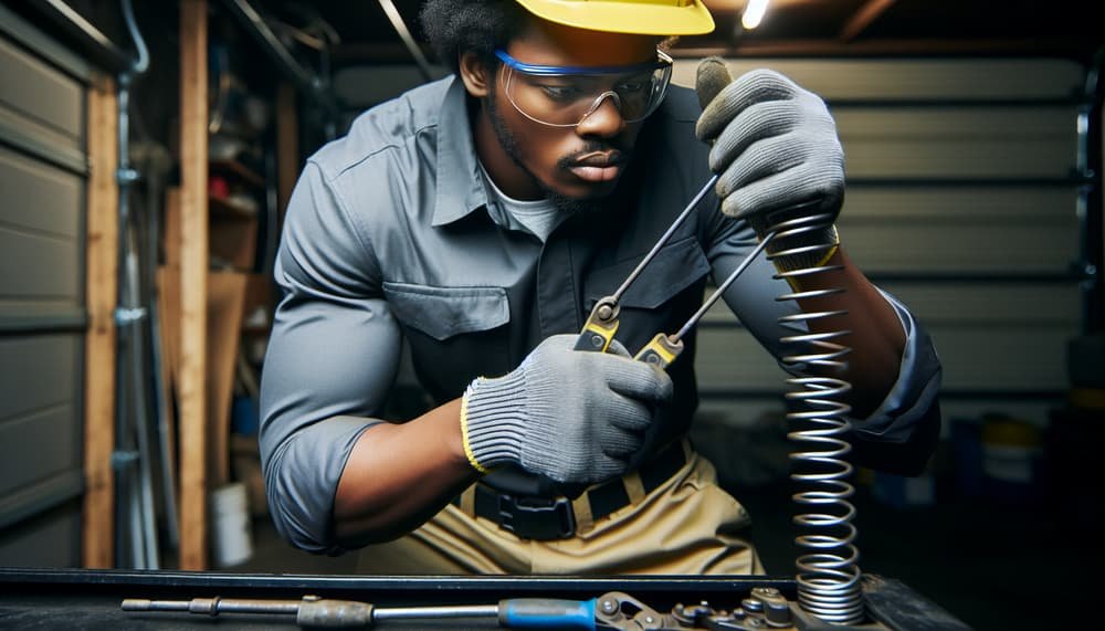 Our professional garage door panel replacement process