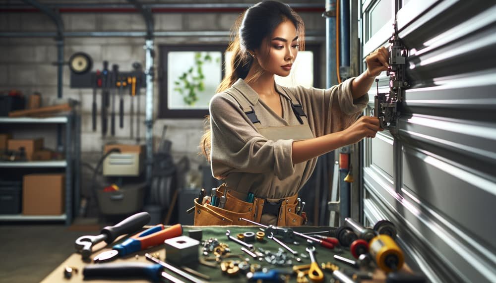 Our professional garage door cable repair process