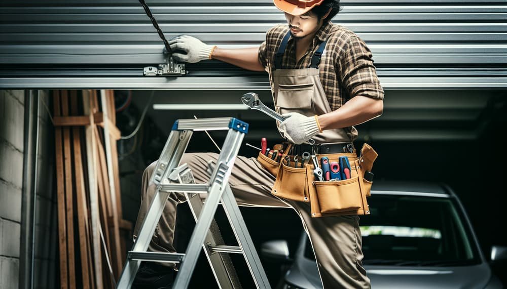 Our professional garage door panel replacement process