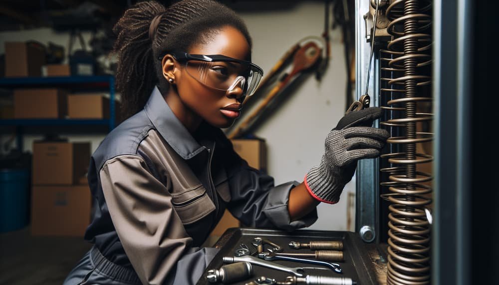 Our professional garage door panel replacement process