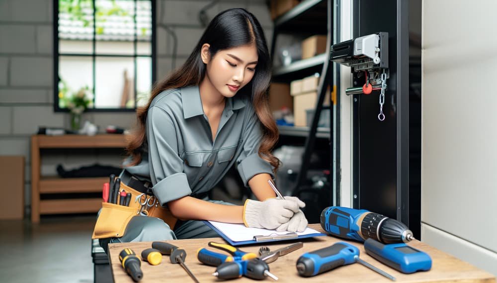 Our professional garage door installation process