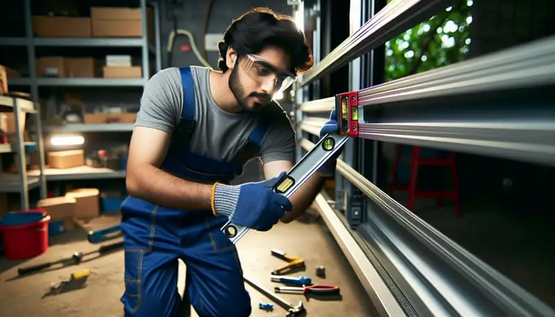 Garage Door Track Repair — Newfields